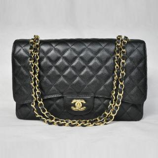 Replica Fashion Classic Flap bags YT3684 Handbag Black Online Sale