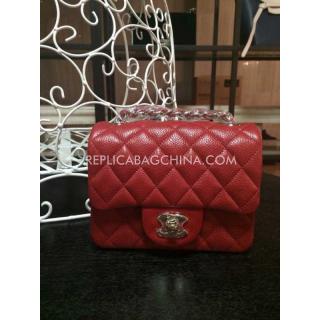 Replica Handbag Red Snakeskin YT3213