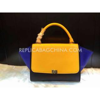 Replica Handbag Yellow Calfskin Totes