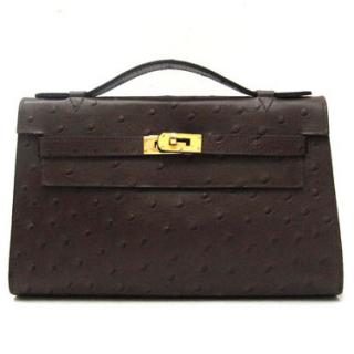 Replica Hermes Clutches Briefcase HK22 Coffee