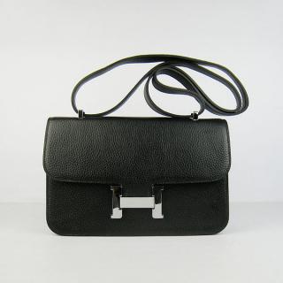 Replica Hermes Cross Body Bag Black Sold Online