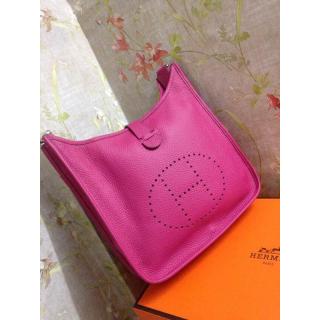 Replica Hermes Evelyne III PM Bag Fushia