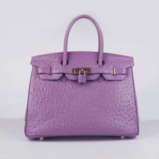 Replica Hermes Handbag Ostrich Skin