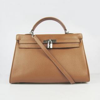 Replica Hermes Kelly Coffee 6308 Ladies