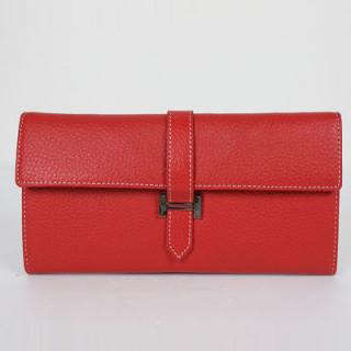 Replica Hermes Wallet Lambskin YT8528 Ladies