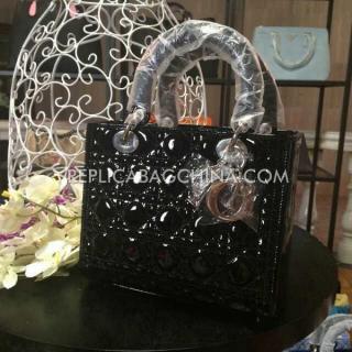 Replica Lady Handbag Patent Leather