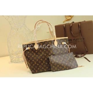 Replica Louis Vuitton Brown Handbag Online Sale