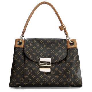 Replica Louis Vuitton Monogram Canvas Cross Body Bag Coffee