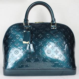 Replica Louis Vuitton Monogram Vernis Enamel Blue YT7186 Price