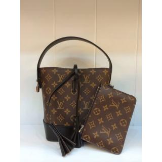 Replica Louis Vuitton NN14 Monogram Noe Bag Earth/Black US