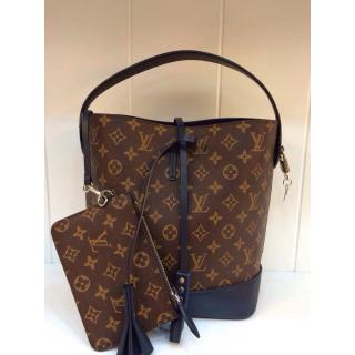 Replica Louis Vuitton NN14 Monogram Noe Bag Earth/Royalblue