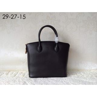 Replica Louis Vuitton Soft Lockit Bag Black