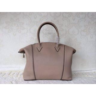 Replica Louis Vuitton Soft Lockit MM Bag M94593 Galet