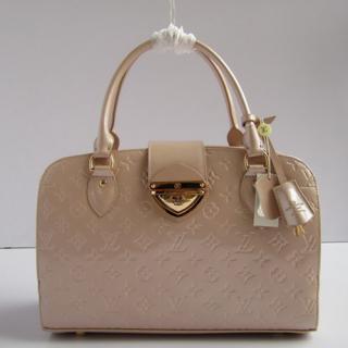 Replica Luxury Louis Vuitton Monogram Vernis Apricot Handbag For Sale