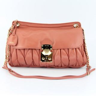 Replica Miu Miu 86313 Cross Body Bag Pink