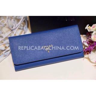 Replica Prada Calfskin Blue