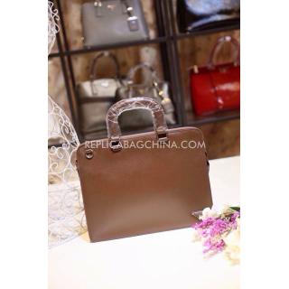 Replica Prada Handbag YT5913 Brown For Sale