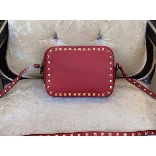 Replica Valentino Rockstud Cross Body Bag Red 2B0809