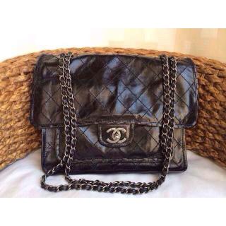 Top Chanel Quilted Leather Flap Shoulder Bag Black