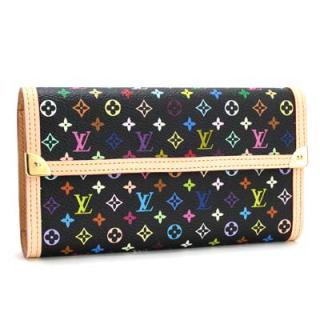 Top Louis Vuitton Monogram Multicolore Black Ladies M92658